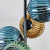 Koyoto Taklampa, kullampa Blå, Guld, Grön, 4-ljuskällor