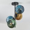 Koyoto Taklampa, kullampa Blå, Guld, Grön, 4-ljuskällor