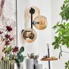 Koyoto kullampa, Vägglampa Amber, 3-ljuskällor