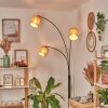 Soungou Golvlampa Svart, Vit, 3-ljuskällor