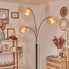 Soungou Golvlampa Svart, Vit, 3-ljuskällor