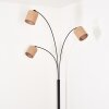 Soungou Golvlampa Svart, Vit, 3-ljuskällor
