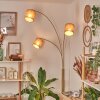 Soungou Golvlampa Mässing, Svart, 3-ljuskällor