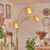 Soungou Golvlampa Mässing, Svart, Vit, 3-ljuskällor