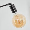 Codecro Golvlampa Krom, Svart, Vit, 5-ljuskällor