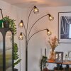 Yaak Golvlampa Krom, Svart, Vit, 5-ljuskällor