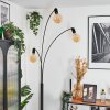 Codecreo Golvlampa Svart, Vit, 3-ljuskällor