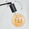 Codecreo Golvlampa Svart, Vit, 3-ljuskällor