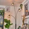 Yaak Golvlampa Svart, Vit, 3-ljuskällor