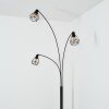 Yaak Golvlampa Svart, Vit, 3-ljuskällor