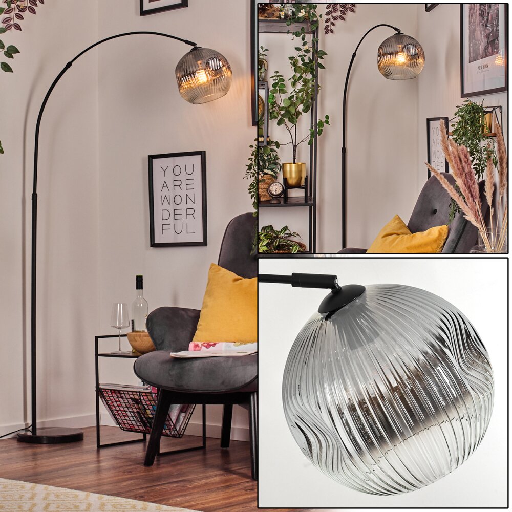 Ripoll Golvlampa Svart, 1-ljuskällor main product photo