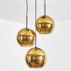 Koyoto Pendellampa, kullampa, Pendellampa Cluster Guld, 3-ljuskällor