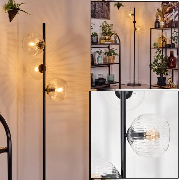 Koyoto Golvlampa 31 cm Klart, 3-ljuskällor Koyoto Golvlampa 31 cm Klart, 3-ljuskällor