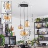 Apedo Pendellampa, kullampa, Pendellampa Cluster Amber, 3-ljuskällor