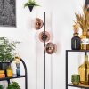Koyoto Golvlampa 31 cm Klart, Kopparfärg, 3-ljuskällor