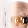 Koyoto Golvlampa 31 cm Klart, Kopparfärg, 3-ljuskällor