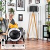 Soungou Golvlampa Naturfärger, Svart, 1-ljuskällor