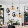 Gastor Pendellampa, kullampa, Pendelbelysning Amber, Klart, Rökfärger, 6-ljuskällor