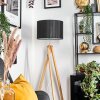 Soungou Golvlampa Krom, Naturfärger, 1-ljuskällor