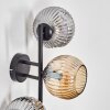 Ripoll kullampa, Vägglampa Amber, Rökfärger, 3-ljuskällor
