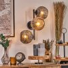 Ripoll kullampa, Vägglampa Amber, Rökfärger, 3-ljuskällor