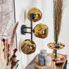 Ripoll kullampa, Vägglampa Guld, 3-ljuskällor