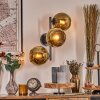Koyoto kullampa, Vägglampa Guld, 3-ljuskällor