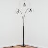 Yaak Golvlampa Krom, Svart, 3-ljuskällor