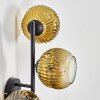 Ripoll kullampa, Vägglampa Guld, Klart, 3-ljuskällor
