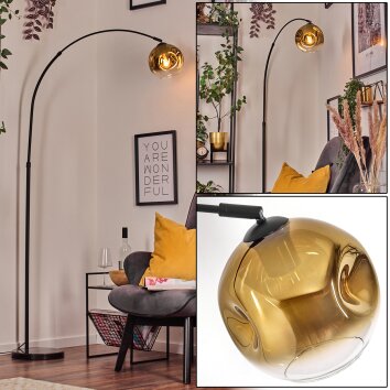 Ripoll Golvlampa Svart, 1-ljuskällor