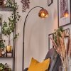 Ripoll Golvlampa, Båglampor Svart, 1-ljuskällor