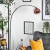 Ripoll Golvlampa, Båglampor Svart, 1-ljuskällor