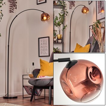 Ripoll Golvlampa Svart, 1-ljuskällor