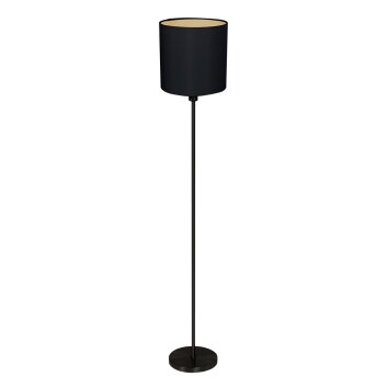 Steinhauer Noor Golvlampa Svart, 1-ljuskällor
