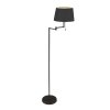 Steinhauer Bella Golvlampa Svart, 1-ljuskällor