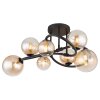 Globo Tuberius Taklampa LED Svart, 7-ljuskällor