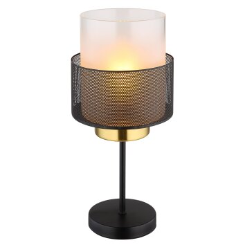 Globo Olga Bordslampa Guld, Svart, 1-ljuskällor