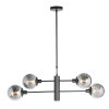 Steinhauer Constellation Pendelbelysning LED Svart, 6-ljuskällor