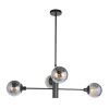 Steinhauer Constellation Pendelbelysning LED Svart, 6-ljuskällor
