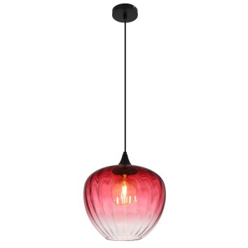 Globo Sander Pendellampa Svart, 1-ljuskällor
