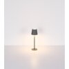 Globo Vannie Bordslampa LED Nickel matt, 1-ljuskällor