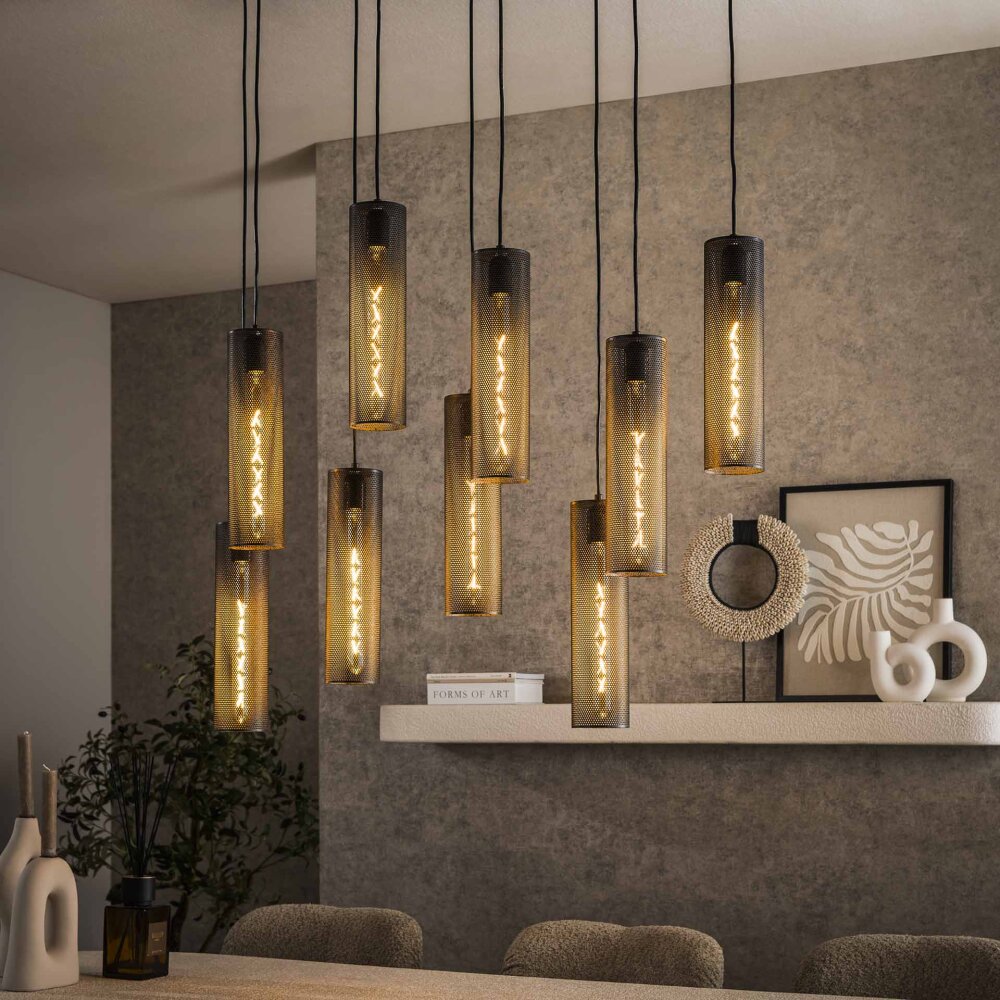 Genar Pendelbelysning Antracit, 9-ljuskällor main product photo