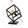 Ridar Bordslampa Antracit, 1-ljuskällor
