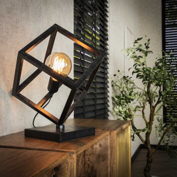 Ridar Bordslampa Antracit, 1-ljuskällor