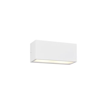 Trio Mayenne Vägglampa Vit, 2-ljuskällor