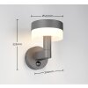 Trio MACKENZIE Vägglampa LED Antracit, 1-ljuskällor, Rörelsedetektor