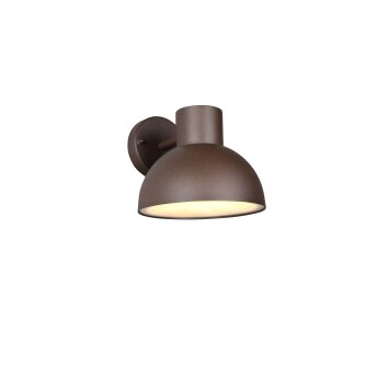 Trio ELBE Vägglampa Rostfärger, 1-ljuskällor