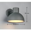 Trio ELBE Vägglampa Antracit, 1-ljuskällor