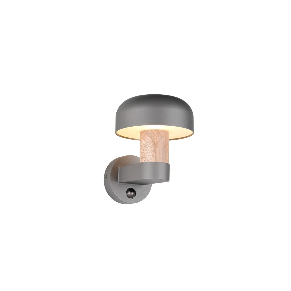 Trio FRASER Vägglampa Trä ljus, 1-ljuskällor, Rörelsedetektor main product photo