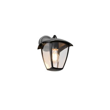 Trio VENTA Vägglampa Svart, 1-ljuskällor